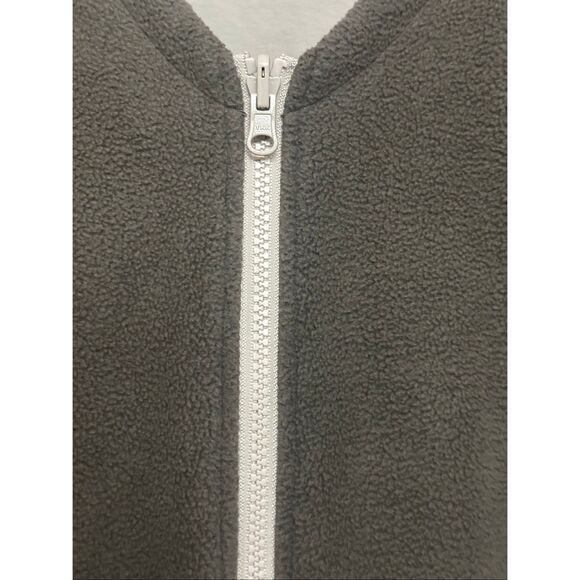 Gramicci Reversible Fleece Cardigan Grey Windbreaker US:M, Asia:L - Picture 8 of 8